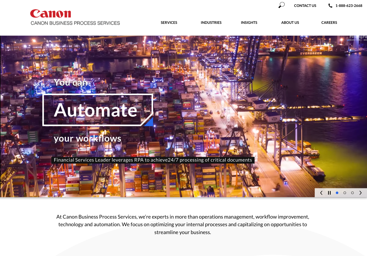 Canon Web Design