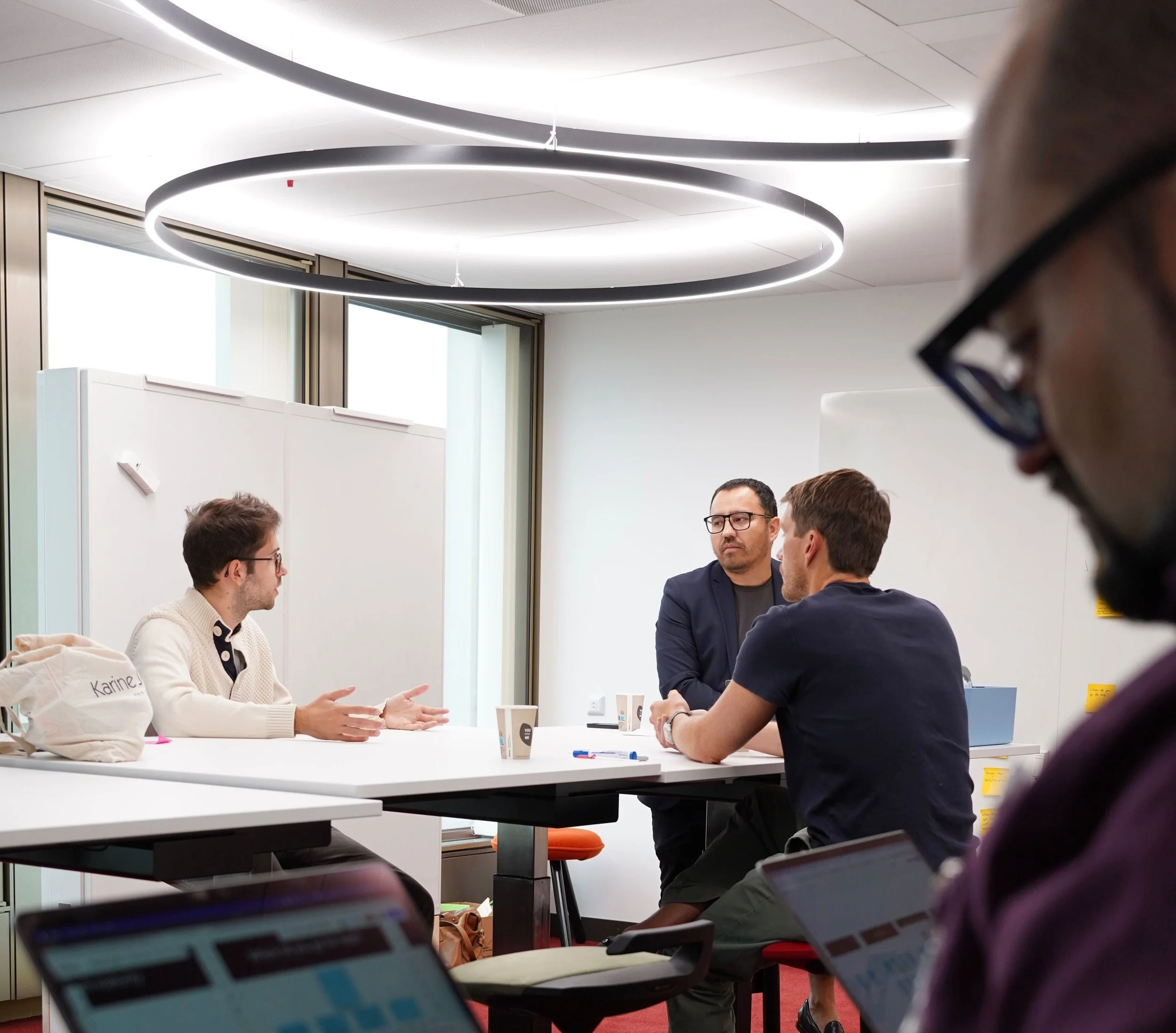 Julius Bär TechX team working